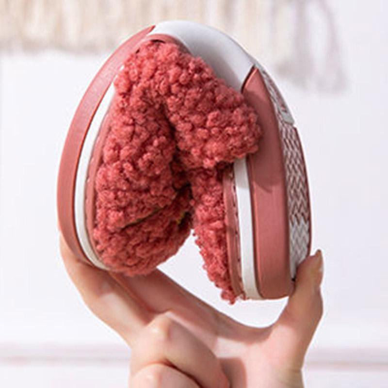 Winter Cotton Slippers for Men and Women Indoor Thick Bottom Couple Slippers Non-slip Soft Bottom Cotton Slippers
