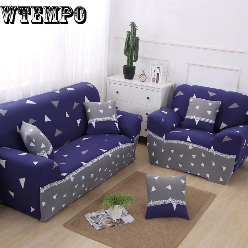 Universal Size 1/2/3/4 Seater Stretch Sofa Cover Printing Sofa Covers Slipcovers Couch Cover