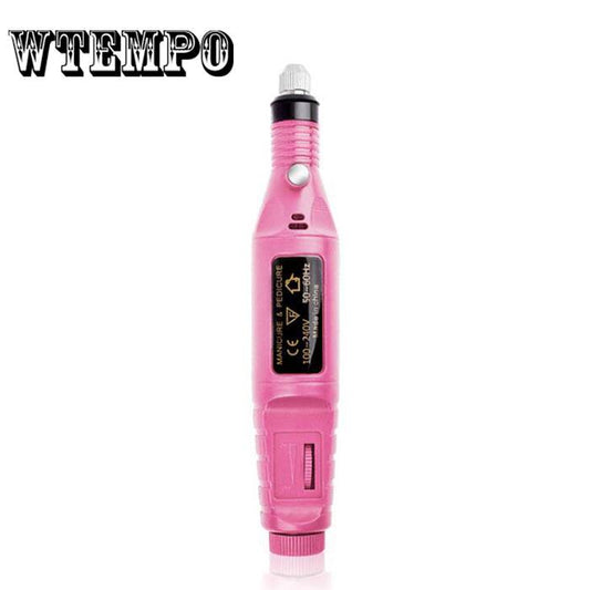 Electric Nail Drill Manicure Machine SetFor Nail Art Drill Bits Files Tools for Nail