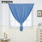 Modern Punch-free Velcro Small Curtain High Blackout Curtain Finished Children's Room Window Curtain