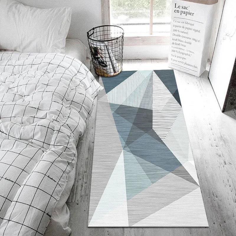 Nordic Style Bedroom Bedside Carpet Non-slip and Dirt-resistant Room Full Carpet Household