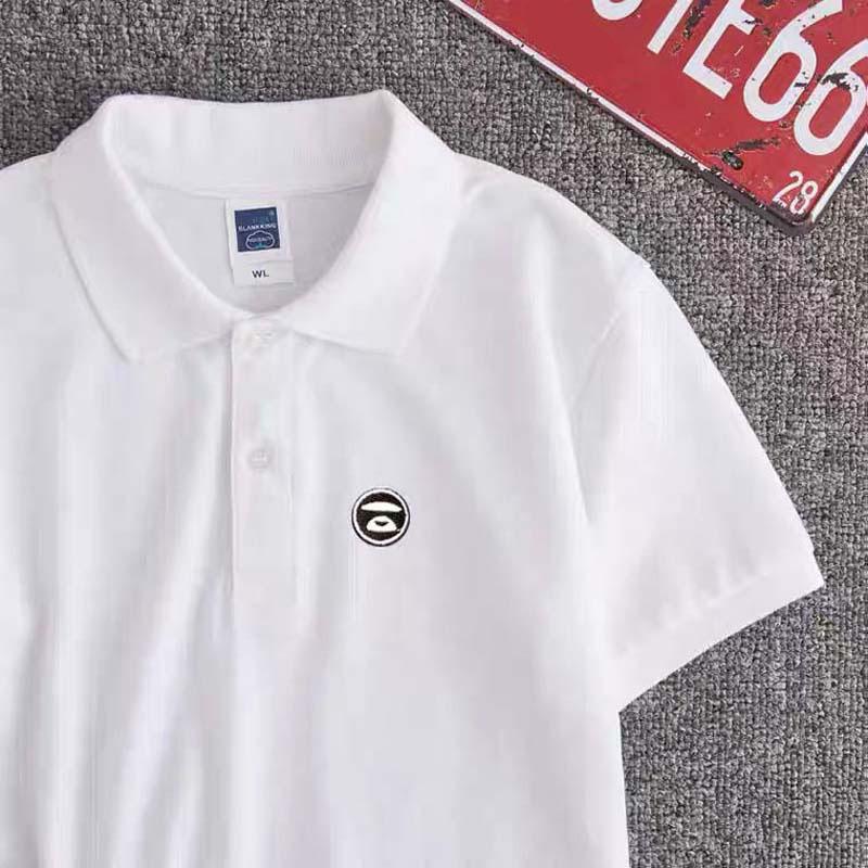 Printed Casual POLO Shirt Loose Short-sleeved T-shirt