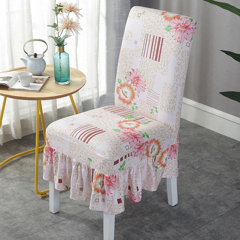 2/4/6Pcs  Elastic Stretchable Dining Chair Cover Printed Chair Covers for Dining Room Kitchen Living Room