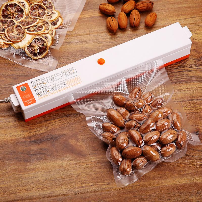 Food Vacuum Sealer Packaging Packing Sealing Machine Vacuum Bag Food Saver Packer Automatic Commercial Household