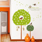 Fresh small tree children room flat decorative background mural wall stickers removable