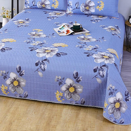 Skin-friendly Double-sided Bed Cover All Seasons Student Dormitory Mat One-piece Thick Bed Sheet Mattress Cover Blanket