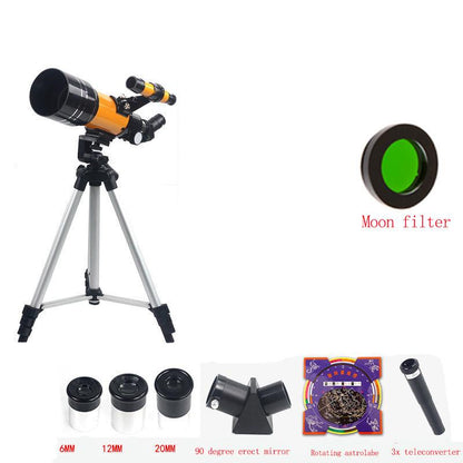 Astronomical Telescope Night Vision Space Star Moon HD High-power Imaging Telescope Supports Mobile Phone Photography