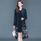 Windbreaker Women's Mid-length Korean Version of The Spring Loose Large Size Was Thin and Thin Spring and Autumn Jacket