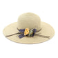 Straw Hat Cowboy Cap Wide Brim Women Summer Sun Hats Men Panama Beach Cap