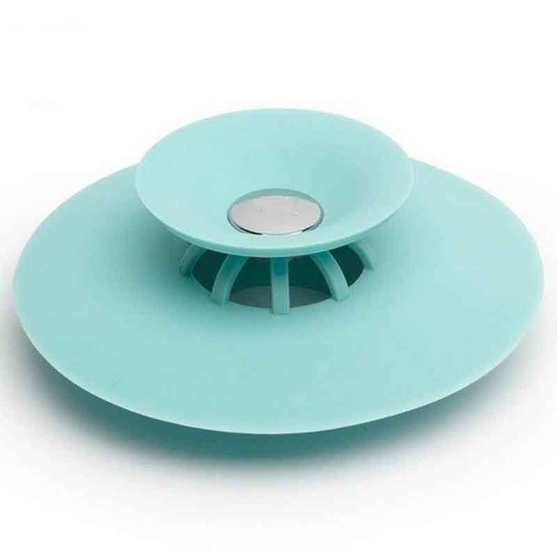 1Pcs Potable Drain Stop Kitchen Sink Stopper Drain Plug Floor Drain Hair Stopper Bath Catcher Sink Strainer Cover Tool