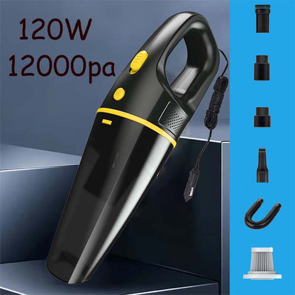 Car-mounted Wired Vacuum Cleaner High-power Super Suction Car Home Dual-use Small Handheld Powerful Mini Special