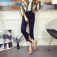 Single Shoes Women's Flat-bottomed Pointed Toe Low-heeled Pumps Bowknot All-match Lazy Shoes Suede Single Shoes Soft and Light