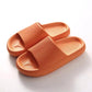 Step on Shit Thick Bottom Sandals and Slippers Couples Deodorant Soft Bottom Slippers Men's Summer Home Beach Shoes Ladies Non-slip Bath Flip-flops