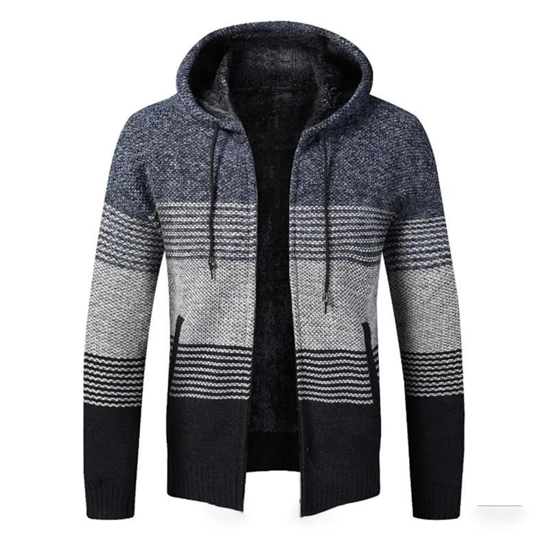 Autumn Jacket Men's Sweater Men's Trend Sweatshirts Casual Youth Loose Large Size Stand-up Collar