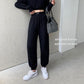 Gray Casual Sports Pants Women's Spring and Autumn Korean Style Loose High-waisted Footwear Pants Wide-leg Pants Tide