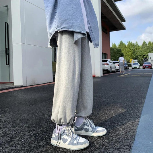 Women's Drawstring Sweatpants Loose Casual Pants Thin Straight Pants Running Fitness Sports Pants Wide Leg Pants Thin Pants