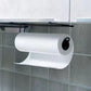 Kitchen Paper Rack Towel Rack Cabinet Roll Paper Rack Wall-mounted Storage Rack Wipe Storage Hanging Organizer Hanger Tissue Hook Holder
