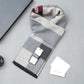 Winter Imitation Cashmere Men's Scarf Korean Tassel Plaid Plaid Scarf Thick Warm Men’s Gift