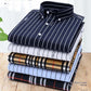 Spring and Autumn Long-sleeved Shirts Popular Men's Thin Casual Printed Shirts Tide Youth Inch Shirts