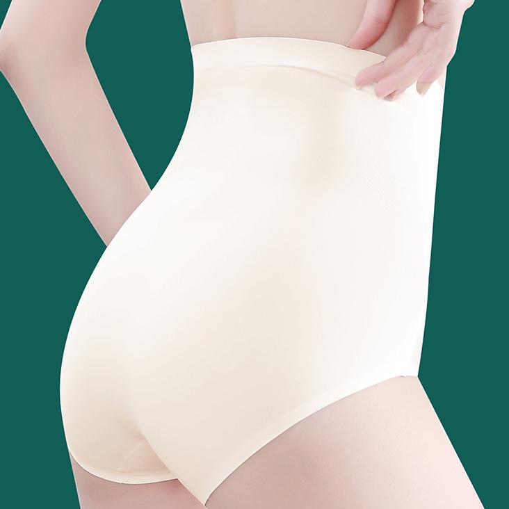 Spring Autumn High-waist Warm Underpants Self-heating Hip-lifting Panties Large Size High Elastic Briefs