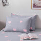Two-piece Cotton Pillowcase Soft and Skin-friendly Bedroom Pillowcase Double Couple Bedding