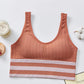 U-shaped INS Style Running Shockproof Gather Fitness Anti-sagging Thin Threaded Bottoming Sports Underwear Bra