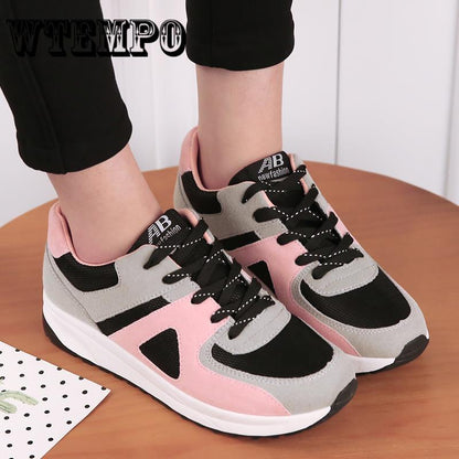 Board Shoes Women's Shallow Mouth Flat Bottom Student Sports Shoes