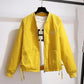 Women's Baseball Uniform Jacket Spring and Autumn 2021 Spring Loose Casual All-match Top