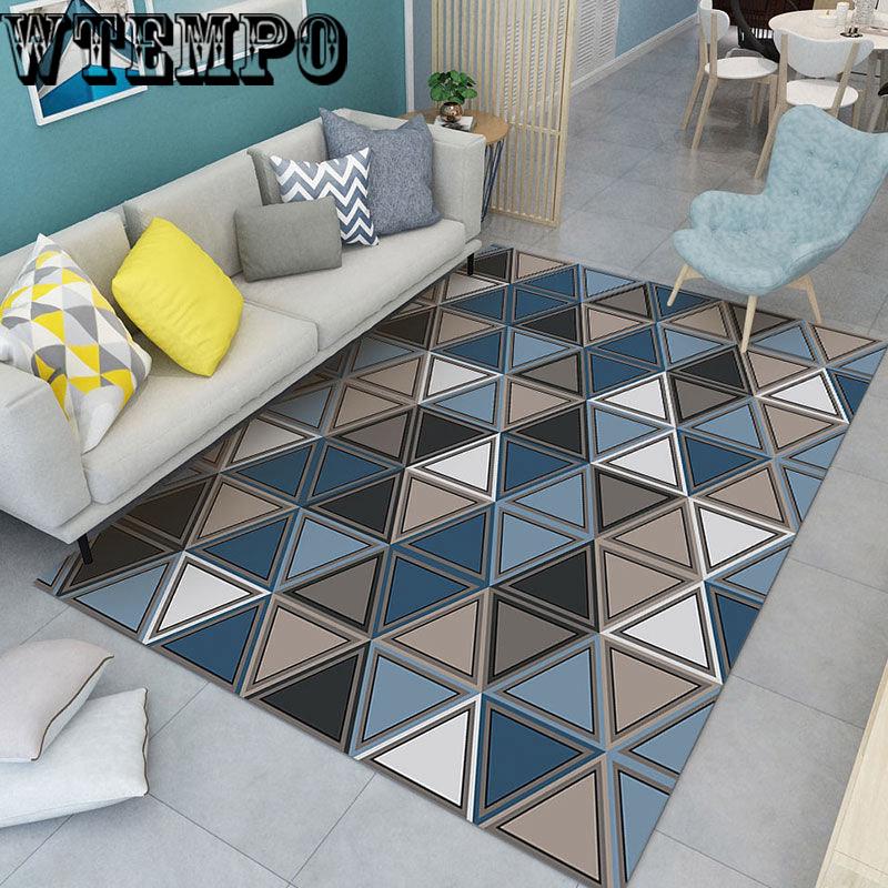 Living room carpet coffee table carpet floor mat bedroom large carpet bathroom anti-slip mat blanket