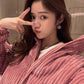 Winter Down Coat Korean Fashion Short Corduroy Coat Thick Loose Plus Size Down Jacket