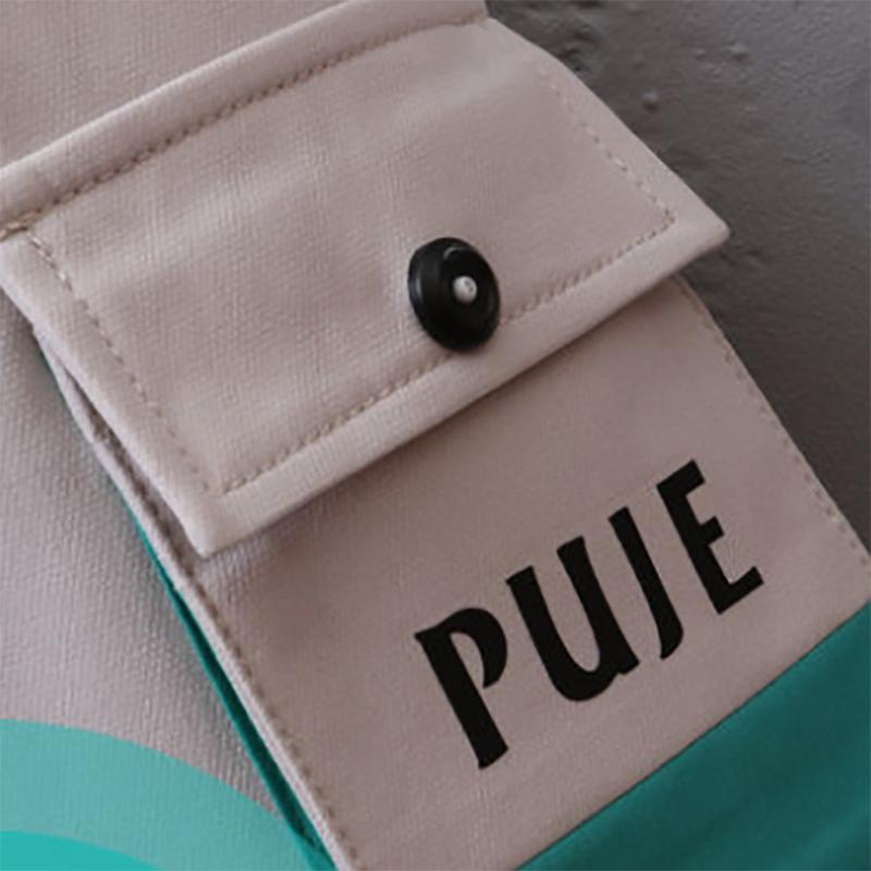 Men's Mid-length Windbreaker Youth Fashion Loose Warm Hooded Workwear Autumn Jacket