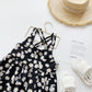 Children Dress Spring Summer Sling Kids Clothing  Baby Girls Clothing Broken Flowers Sleeveless Dress Girl