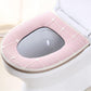 Cute Retro Breathable Toilet Seat Cushion Universal Household Zipper Waterproof Toilet Seat Toilet Cover