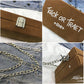 Women Box Bag Handbags Metal Chain Frosted Letters Clutch Purse Shoulder Crossbody Bags Clasp Closure