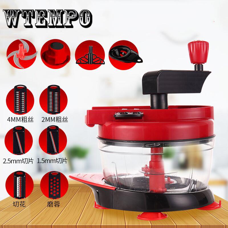 Manual Food Chopper Pull String Handheld Veggie Processor Fruit Vegetable Blender Meat Grinders
