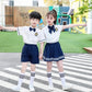 2021 Spring and Autumn Sports Suit Kindergarten Uniforms Autumn Primary School Uniforms Children's Class Uniforms Two-piece
