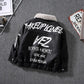 Boy's Jacket Autumn and Winter Models In The Big Children's Leather Jacket Korean Version Plus Velvet Thick Coat Pu Leather Jacket Trend