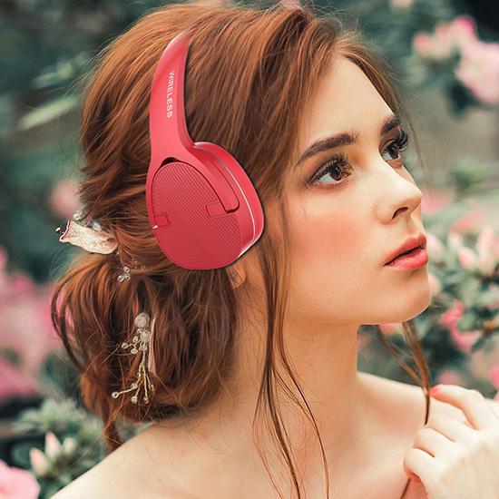 Wireless Headphones Bluetooth Hifi Stereo Foldable Headset Mp3 Adjustable Foldable Earphone with Mic