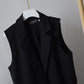 Women's Suit Waistcoat Mid-length Waistcoat Loose and Thin Waistcoat Sleeveless Suit Jacket Women's Loose Sleeveless Comfortable Jacket