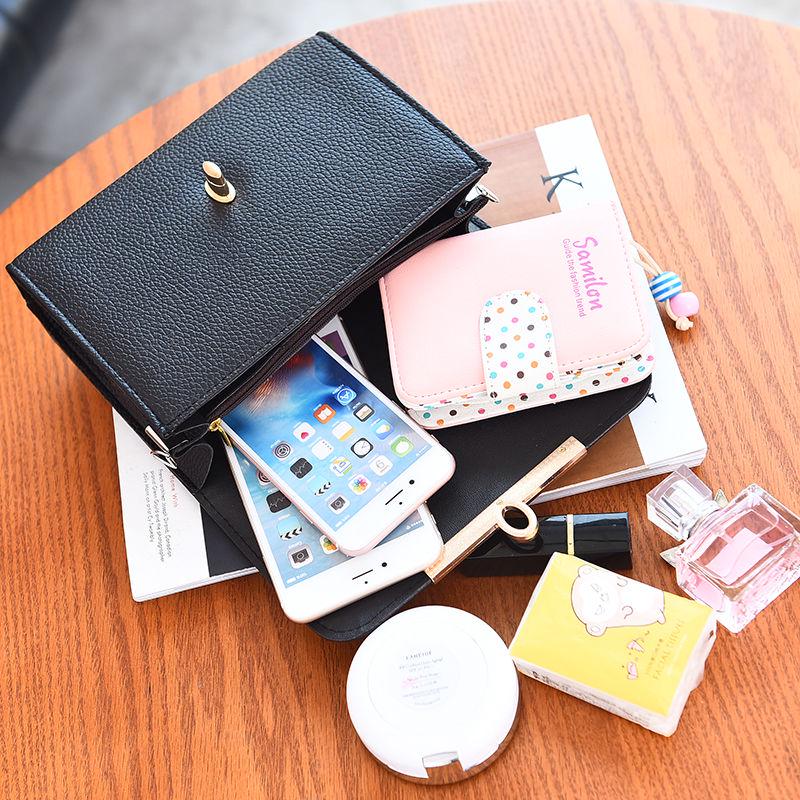 Ladies Messenger Bags Leather Small Shoulder Bags Women Crossbody Bag for Girl Women Handbags