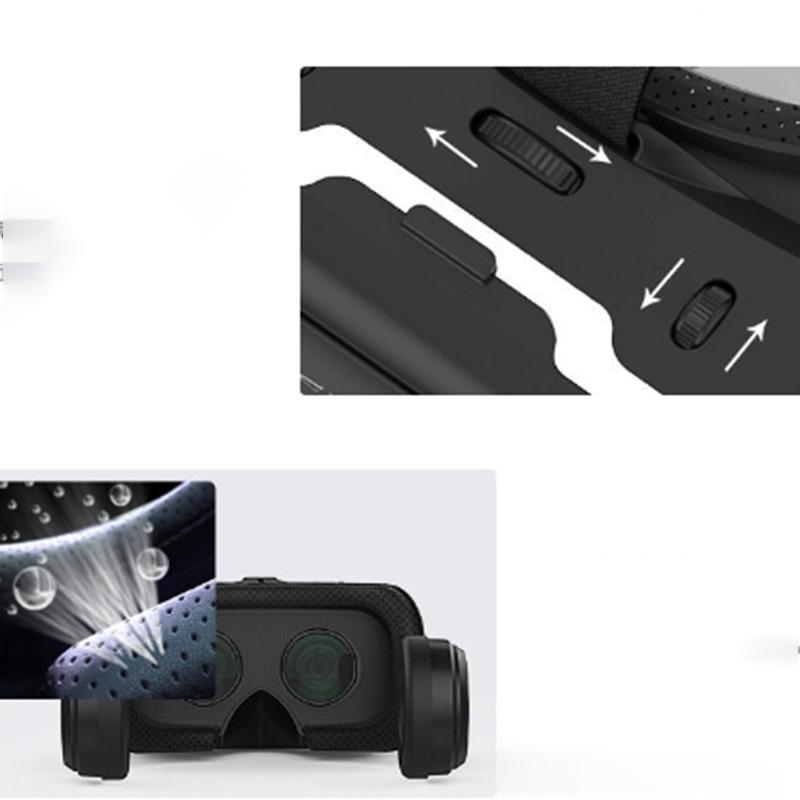 Vr Glasses Thousand Magic Mirror Smart 3D Stereo VR Eyes Virtual Reality AR Helmet Integrated Handle Game Console