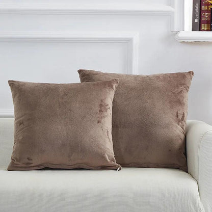 Pillow Girls Sleeping Suede Cushion Sofa Office Bed Back Cushion Waist Cushion Bedside Pillowcase with Core