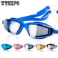 WTEMPO Swimming Goggles Men Women Anti Fog UV Protection Swimming Goggles Professional Electroplate
