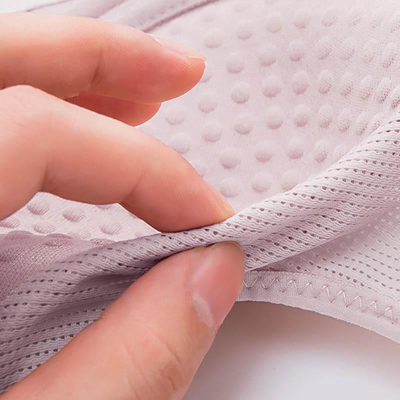 Larger Cup Comfortable Massage Inner Cup Without Steel Ring Traditional Thin Mold Cup Women's Lace Edge Breathable Thin Bra