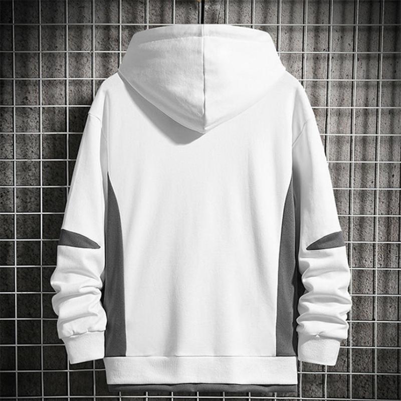 Sweater Men's Autumn and Winter Hooded Trend Handsome Loose Thick Warm Men's All-match Sweatshirts