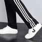 Cotton Sweatpants Ladies Loose Slim Straight-leg Pants High Waist Spring and Autumn Casual Pants School Uniform Pants