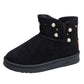 Autumn and Winter Snow Boots Women's Cotton Shoes Wild Korean Short Boots Thick Velvet Boots