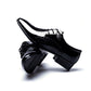 Breathable Business Dress Shoes Men's Leather Pointed Formal Men Derby Shoes Lace-up Office Oxfords