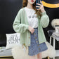 Short Knit Cardigan Jacket Spring and Autumn Sweet Style Jacket Loose Casual Sweater