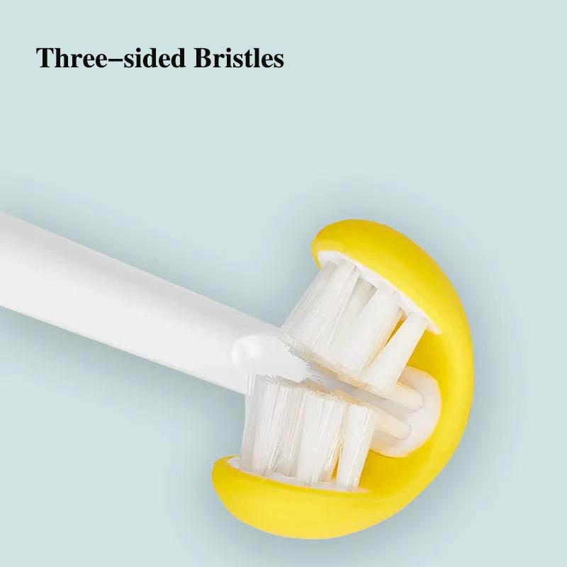 Children's Three-sided Children's Toothbrush U-shape Does Not Hurt The Gums 3D Full-wrapped Super Soft Hair Is Suitable for 2-15 Years Old